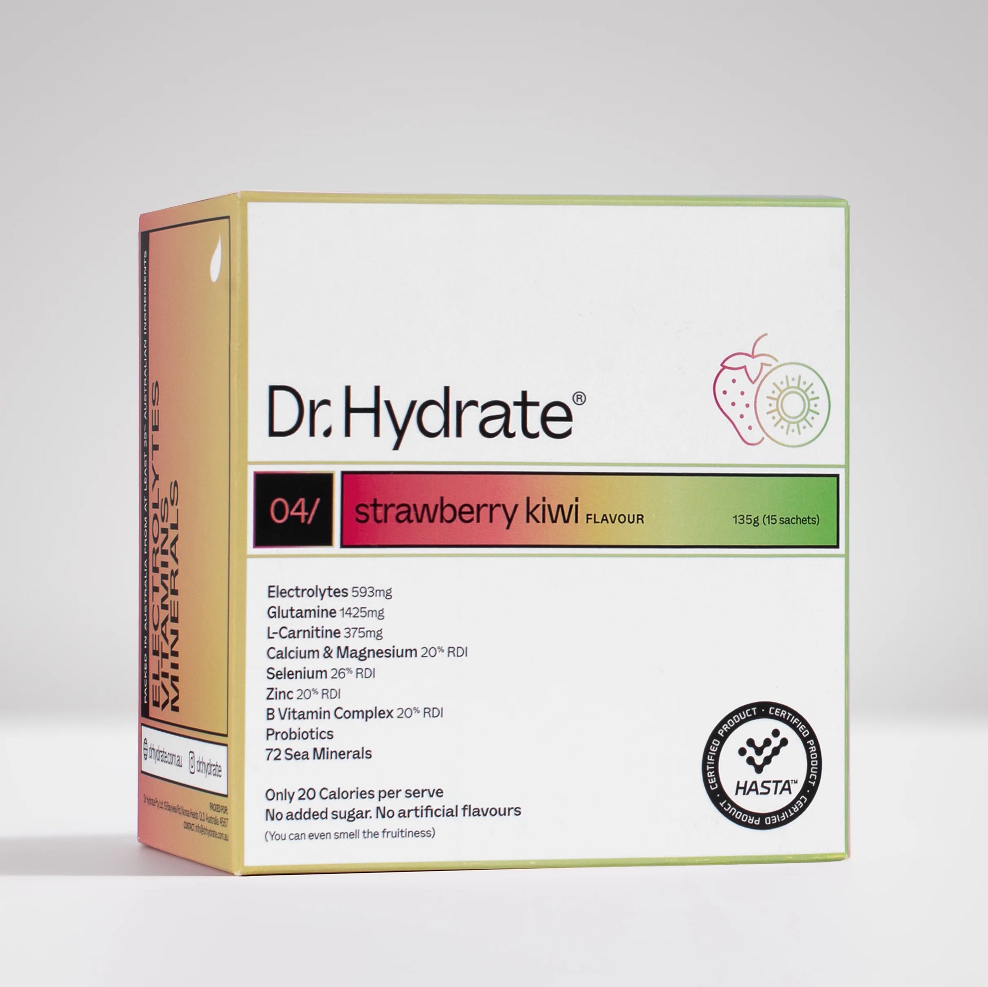 Dr. Hydrate Strawberry Kiwi Sachet Pack